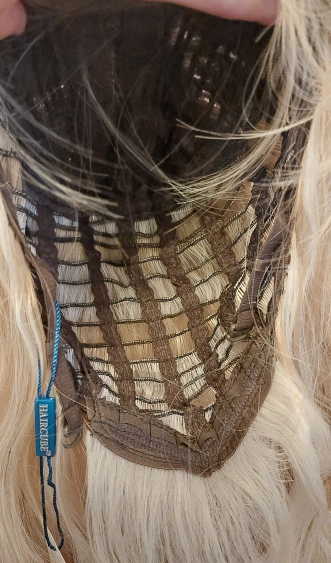Now peruka blond baleyage ombre