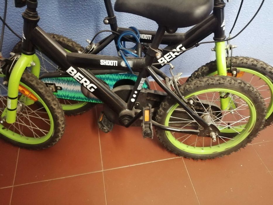 Bicicleta berg pouco uso tao novas