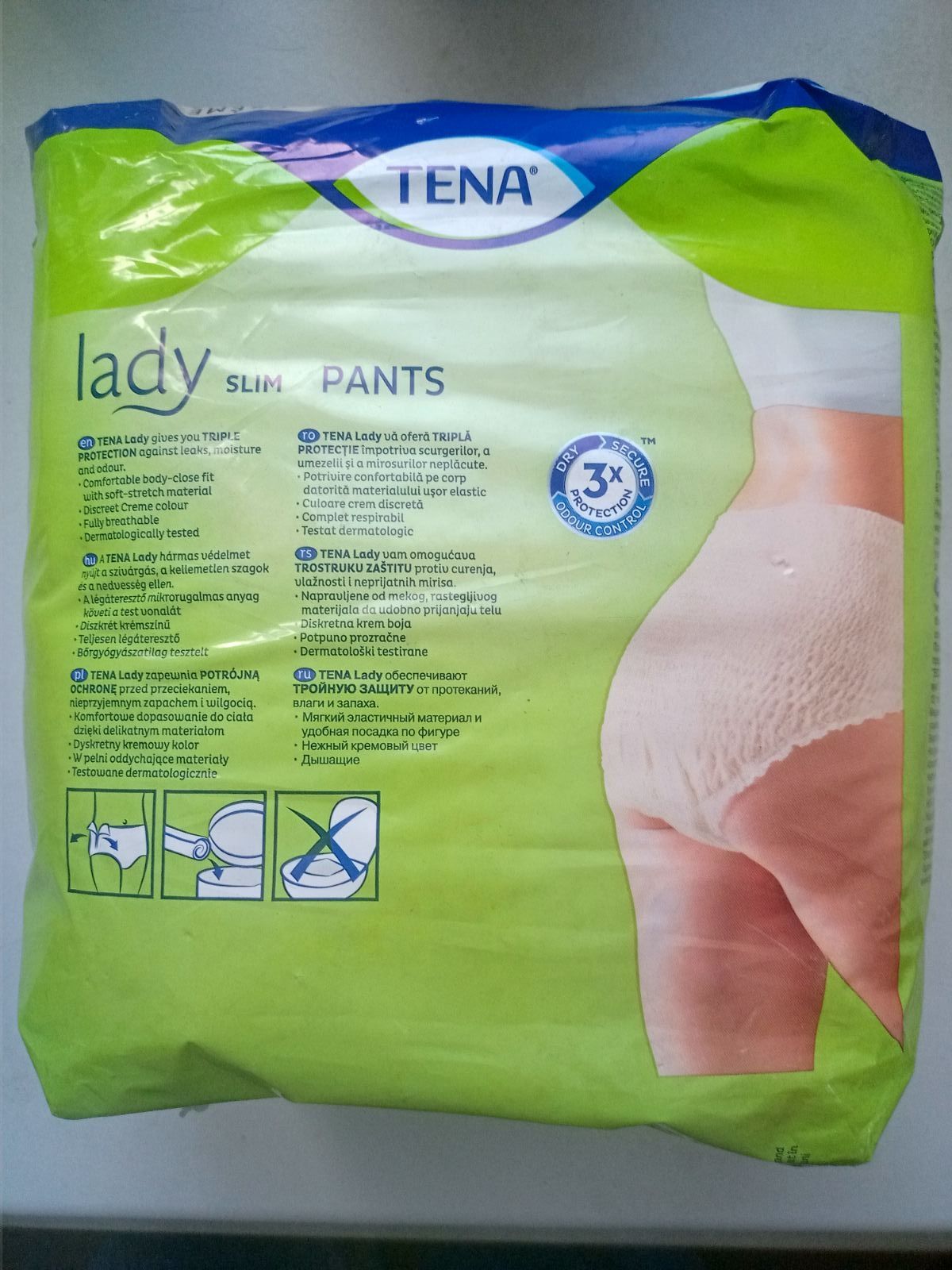 Урологічні труси для жінок Tena Lady Slim Pants Normal Large
