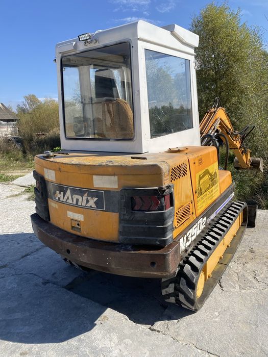 Міні екскаватор Hanix n350 2