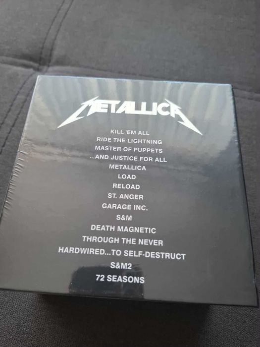 BOX METALLICA zestaw kolekcja 15 albumów dyskografia FOLIA