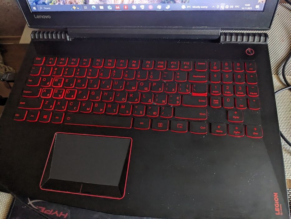 Lenovo legion i7/ddr16/ssd250vs500/RX560.4gb