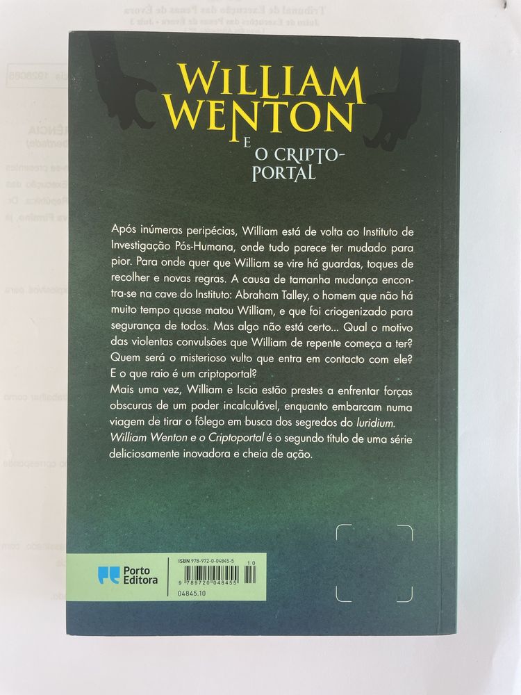 Livro da coleção “William Wenton”, de Bobbie Peers
