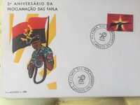 Angola envelopes comemorativos