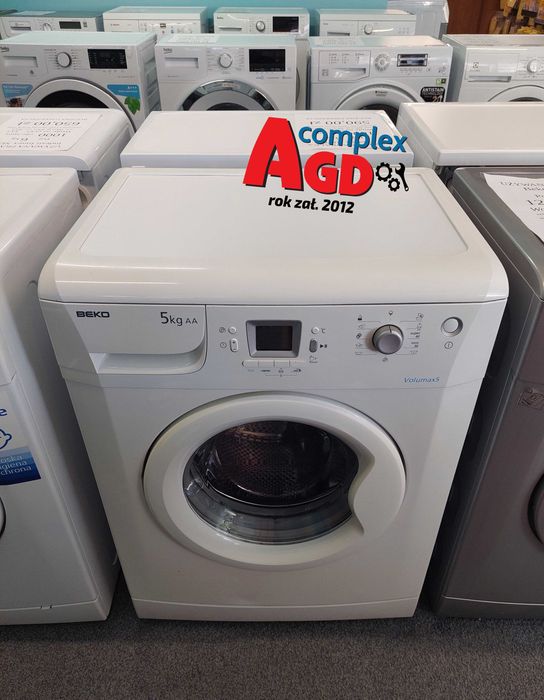 ROK GWARANCJA Pralka Beko WMD75105 5kg Wyświetlacz 1000obr Pr. mini 30