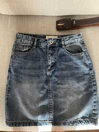 Reserved Spodnica Jeansowa 34/XS