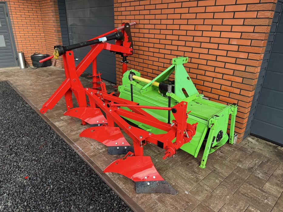 Плуг трох корпусний Віракс Садовий бур Стан топ