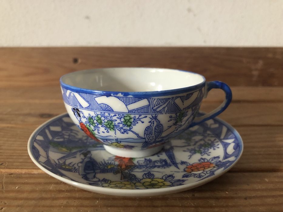 1 chavena porcelana fina japonesa