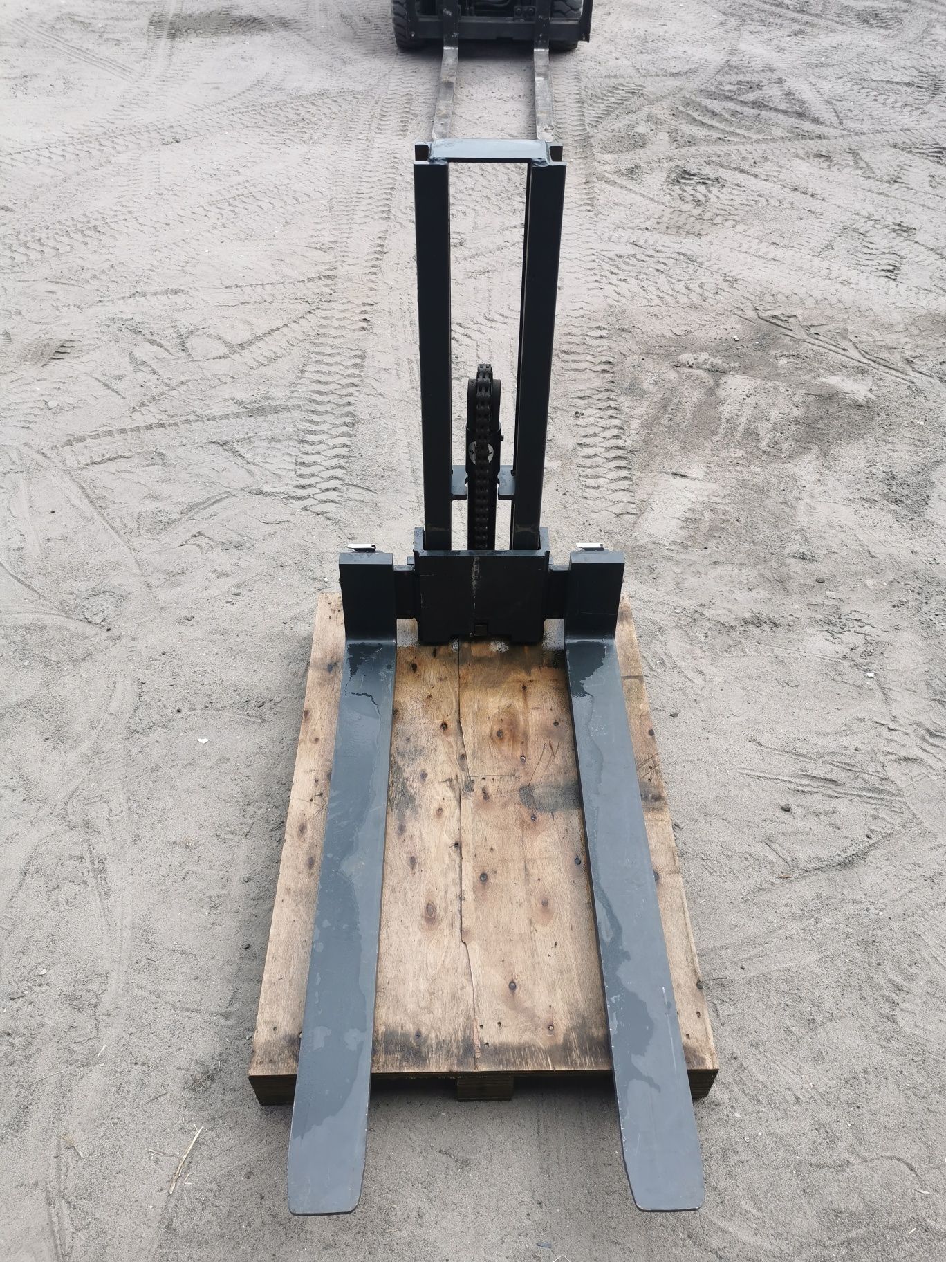 Maszt Widły Hydrauliczne Do Ciągnika Mini Traktorka Paleciak Podnośnik