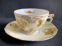 Filiżanka duo Hermann Ohme, Szczawienko, Old Ivory