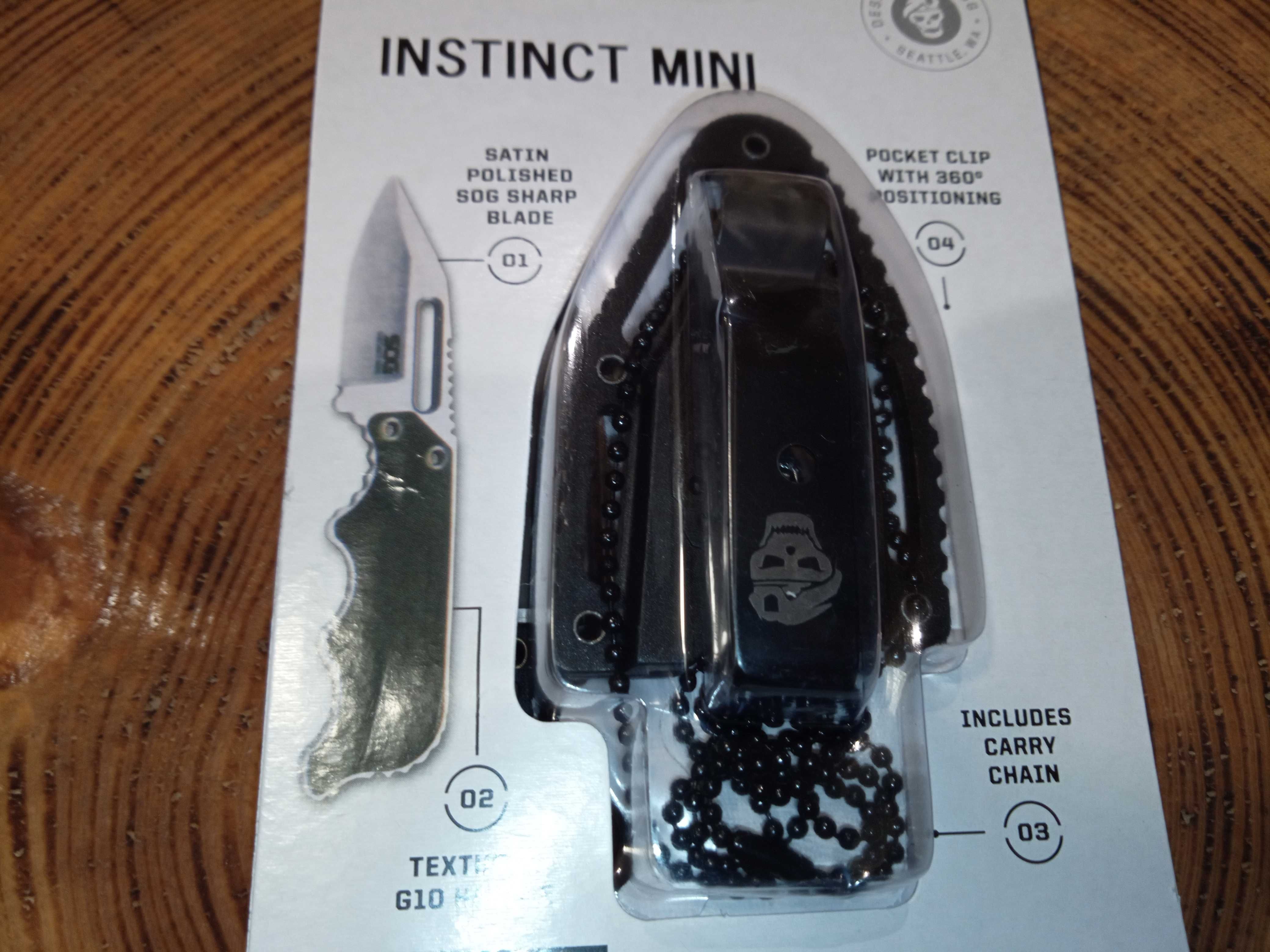 Nóż SOG Instinct Mini