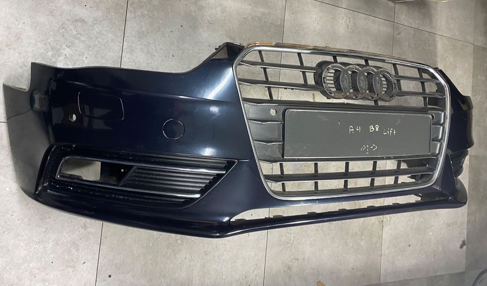 AUDI A4 B8 LIFT 12-16 ZDERZAK SPRYSK LX5R ORG