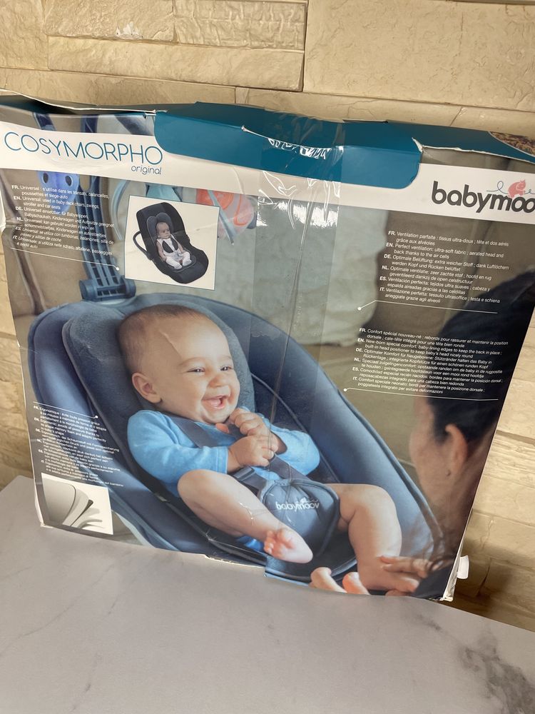 Poduszka Babymoov Cosymorpho do fotelika, wózka dla niemowląt