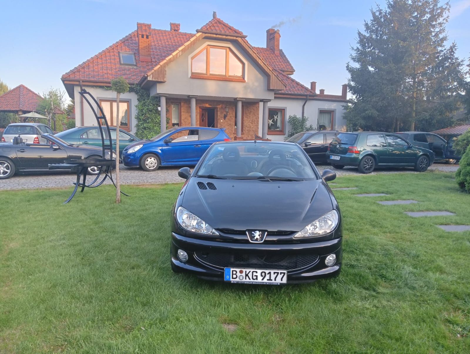 Peugeot 206 CC Lift, 2005r., 1587cm benzyna