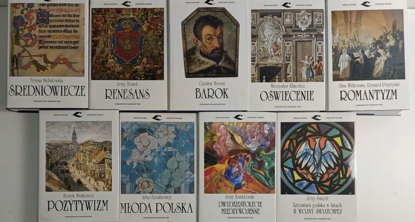Wielka historia literatury polskiej 9 tomów