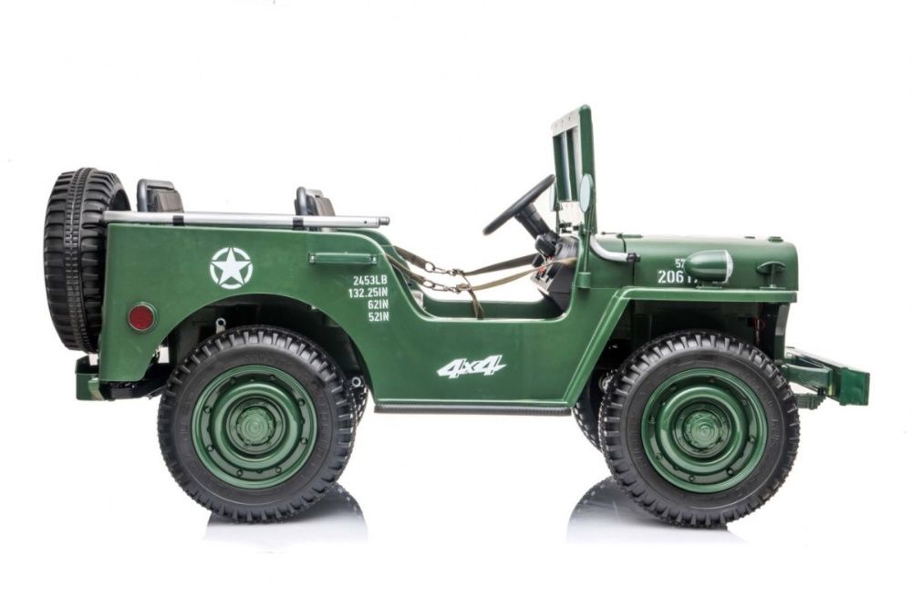 Jeep 3 osobowy  4x4 do 70kg  - Zobacz go na żywo