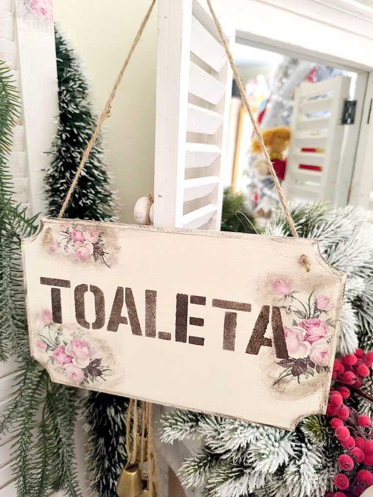 Zawieszka na drzwi toaleta