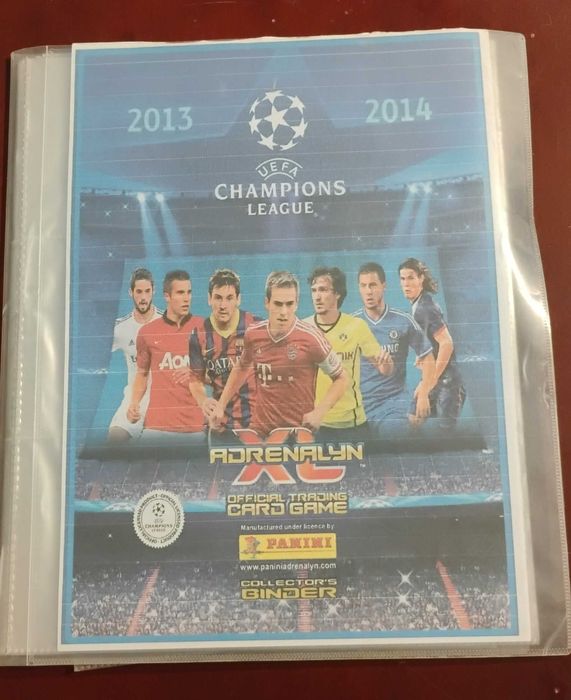 klaser +karty piłkarskie kolekcjonerskie UEFA Champions League 2013-14