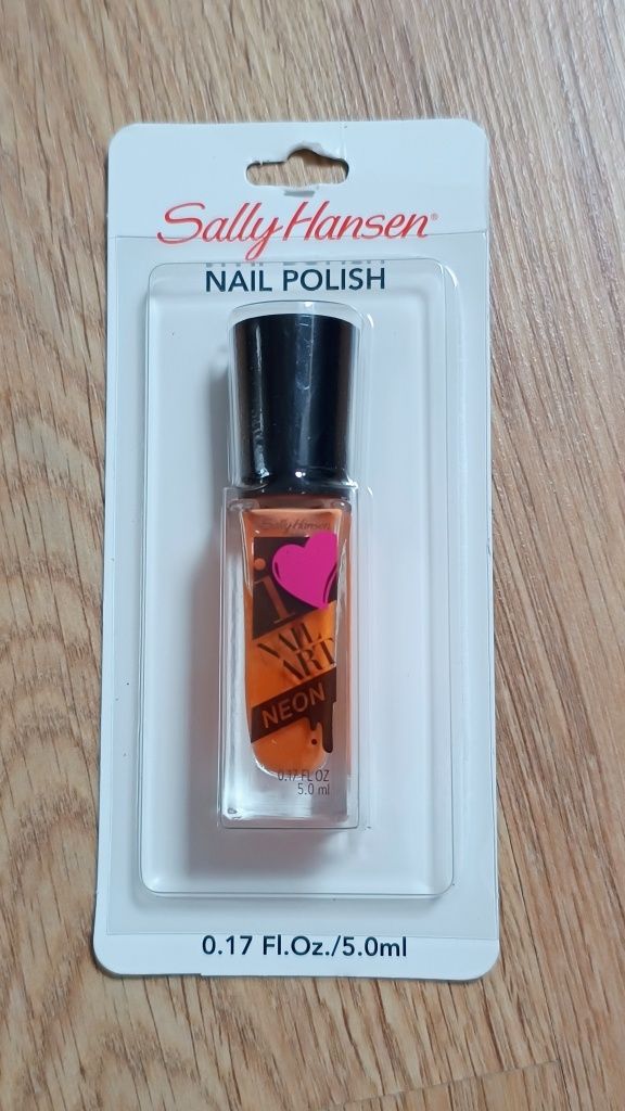 Sally Hansen lakier do zdobienia paznokci pomarańczowy