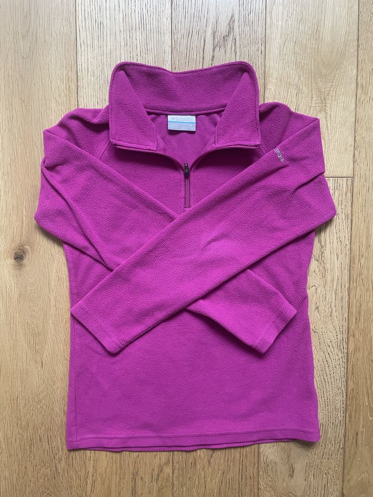 Bluza, Polar zimowy, narciarski Columbia dziewczynka, r. 140