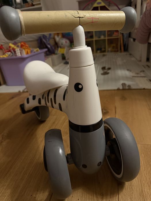 Rowerek biegowy ecotoys zebra