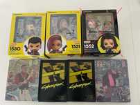 Kolekcja Cyberpunk 2077 - Steelbooki + Artbooki + Figurki Good Smile