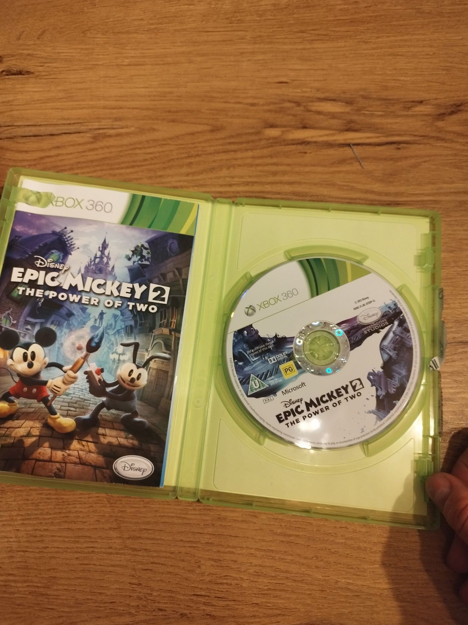 Disney Epic Mickey 2 the power of two Xbox 360. X360. Xbox360