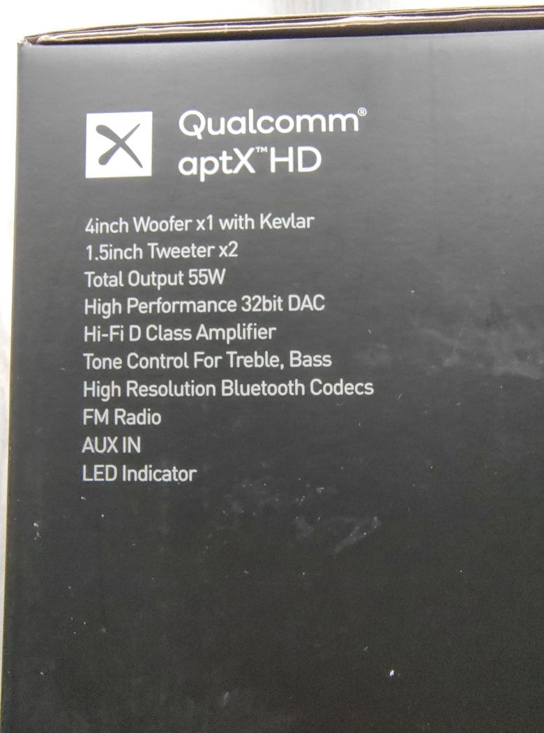 Głośnik Astell&Kern ACRO BE100 Głośnik Bluetooth z Radiem FM Czarny