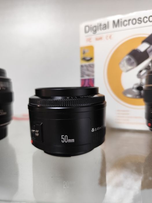 объектив Canon 50mm 1.8