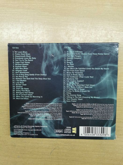 The Essence of Louis Armstrong 2 CD Jazz