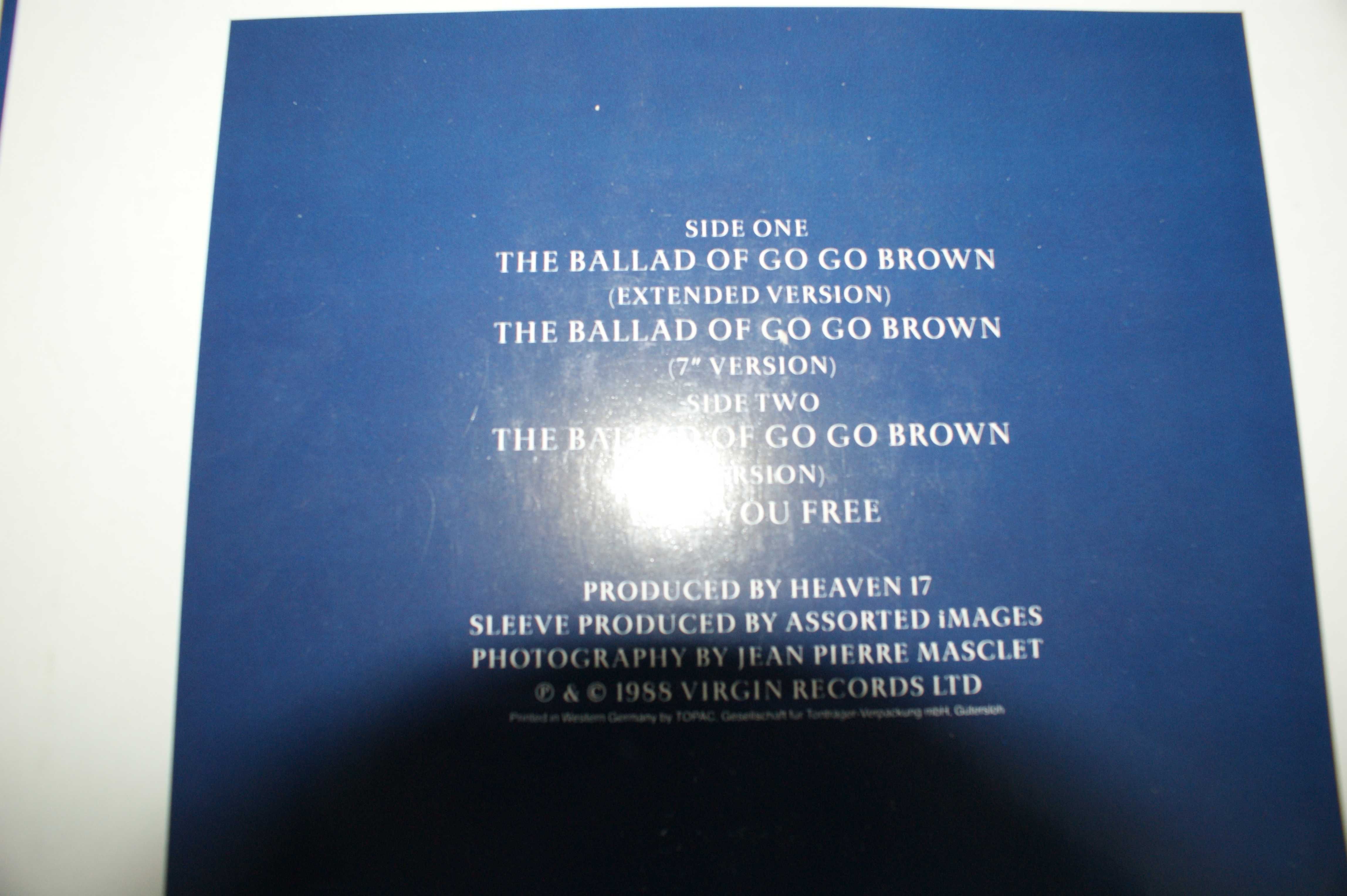 12'' MAXI, Heaven 17, The Ballad Of Go Go Brown