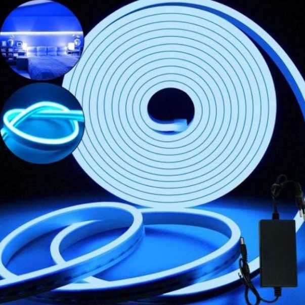 Светодиодная неоновая лента NEON 220В JL 2835-120G IP65 герметичная 5м