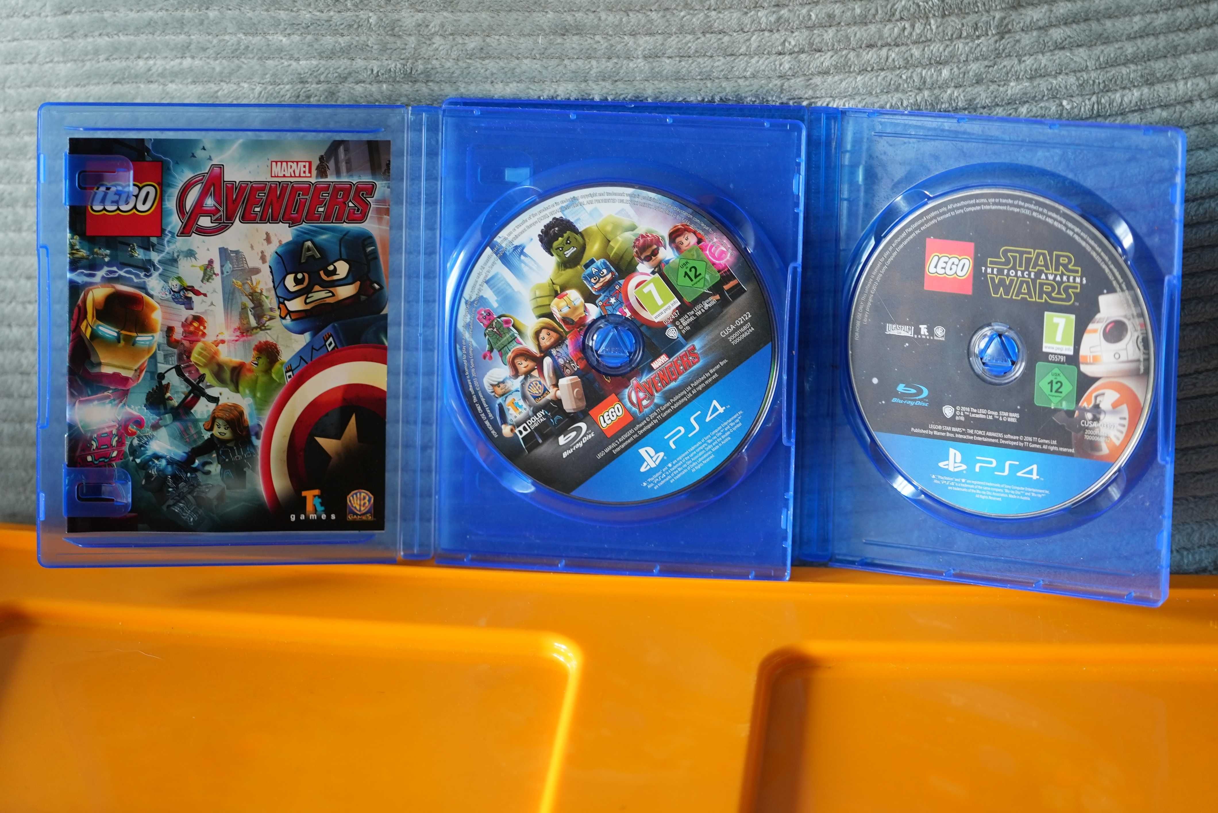 Lego Avengers i Starwars przebudzenie mocy gra na ps4 gry playstation