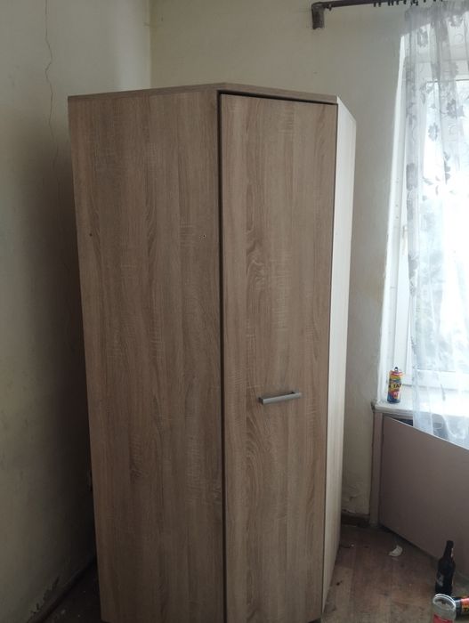 Szafa narożna lite drewno