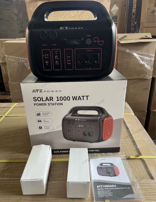 ЦІНА ТИЖНЯ | Зарядна станція ATZ power 2000W Max 1075Вт*Год / Гарантія
