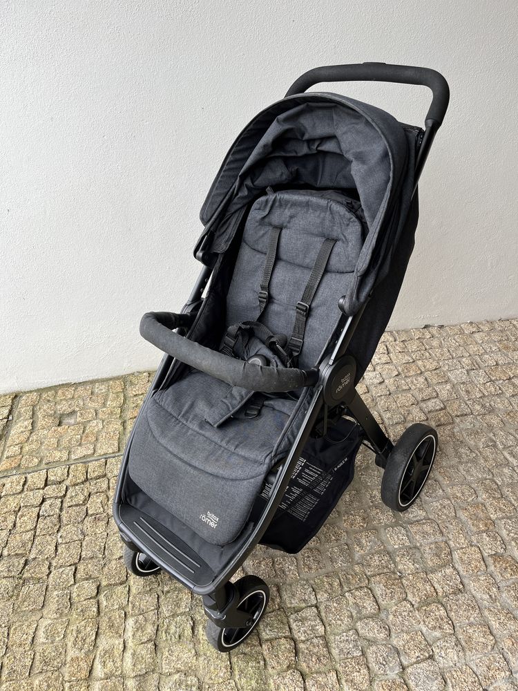 Conjunto Carrinho+babycoque + Isofix Britax Baby safe i-Size