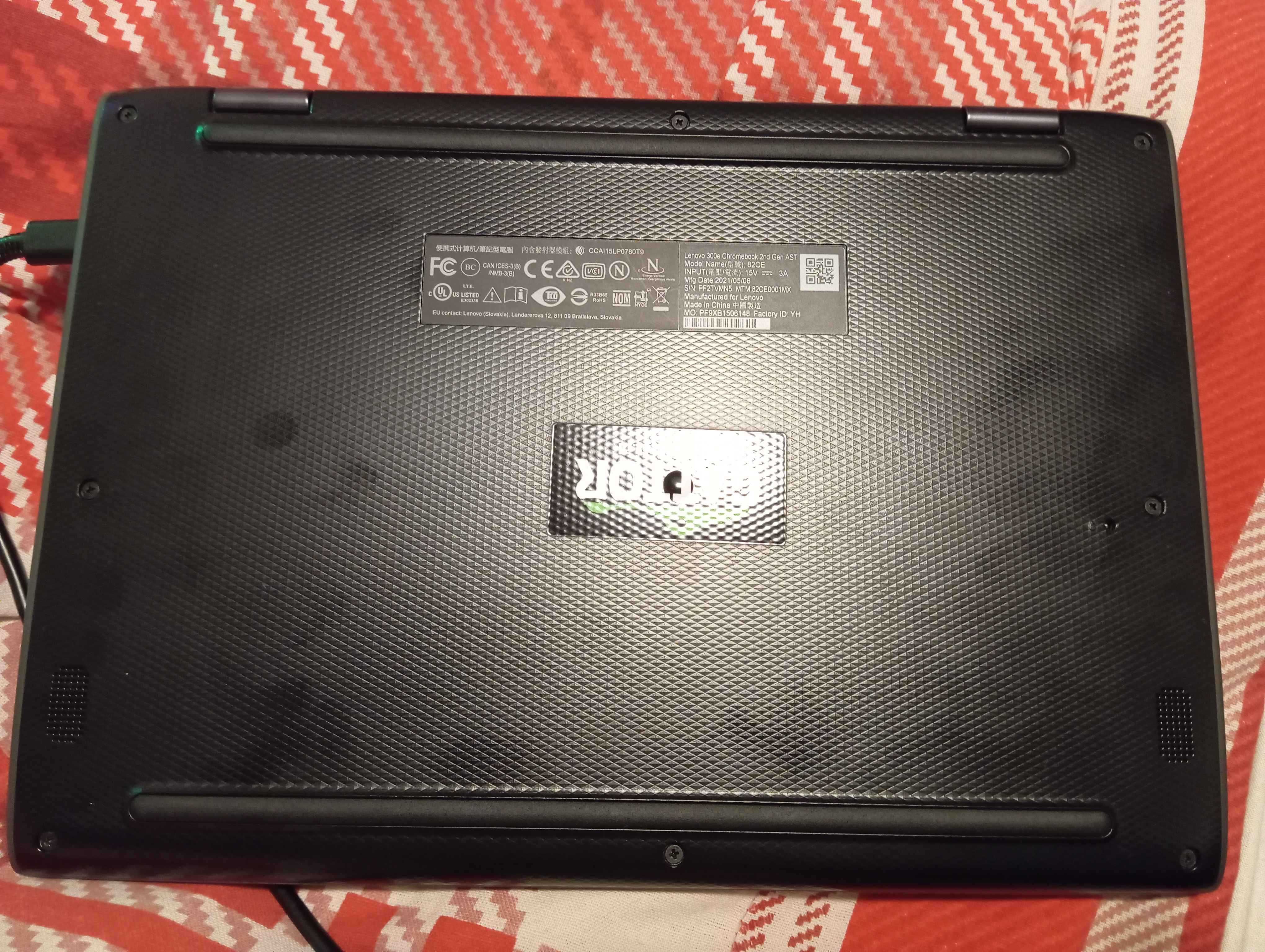 Chromebook Laptop Lenovo 300E 2nd Gen AMD
