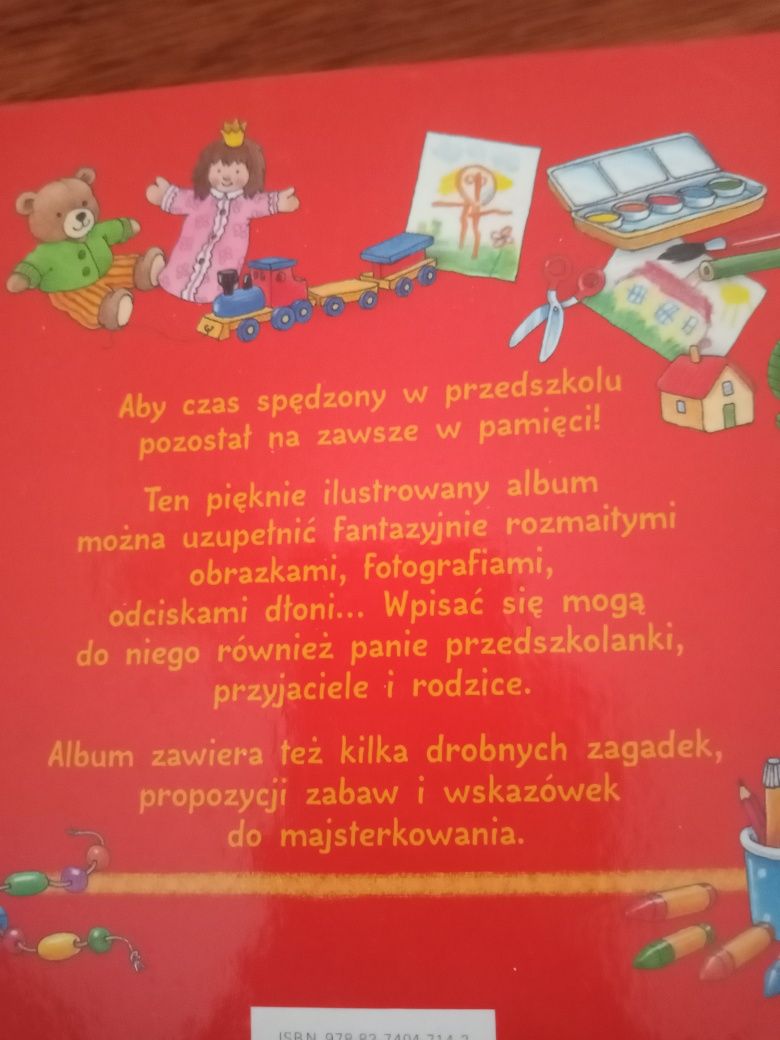 Chodzę do przedszkola mój album przedszkolaka NOWY