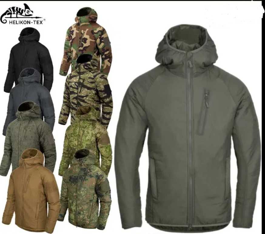 Культова Куртка Helikon-tex WOLFHOUND Hoodie Climashield Apex термо