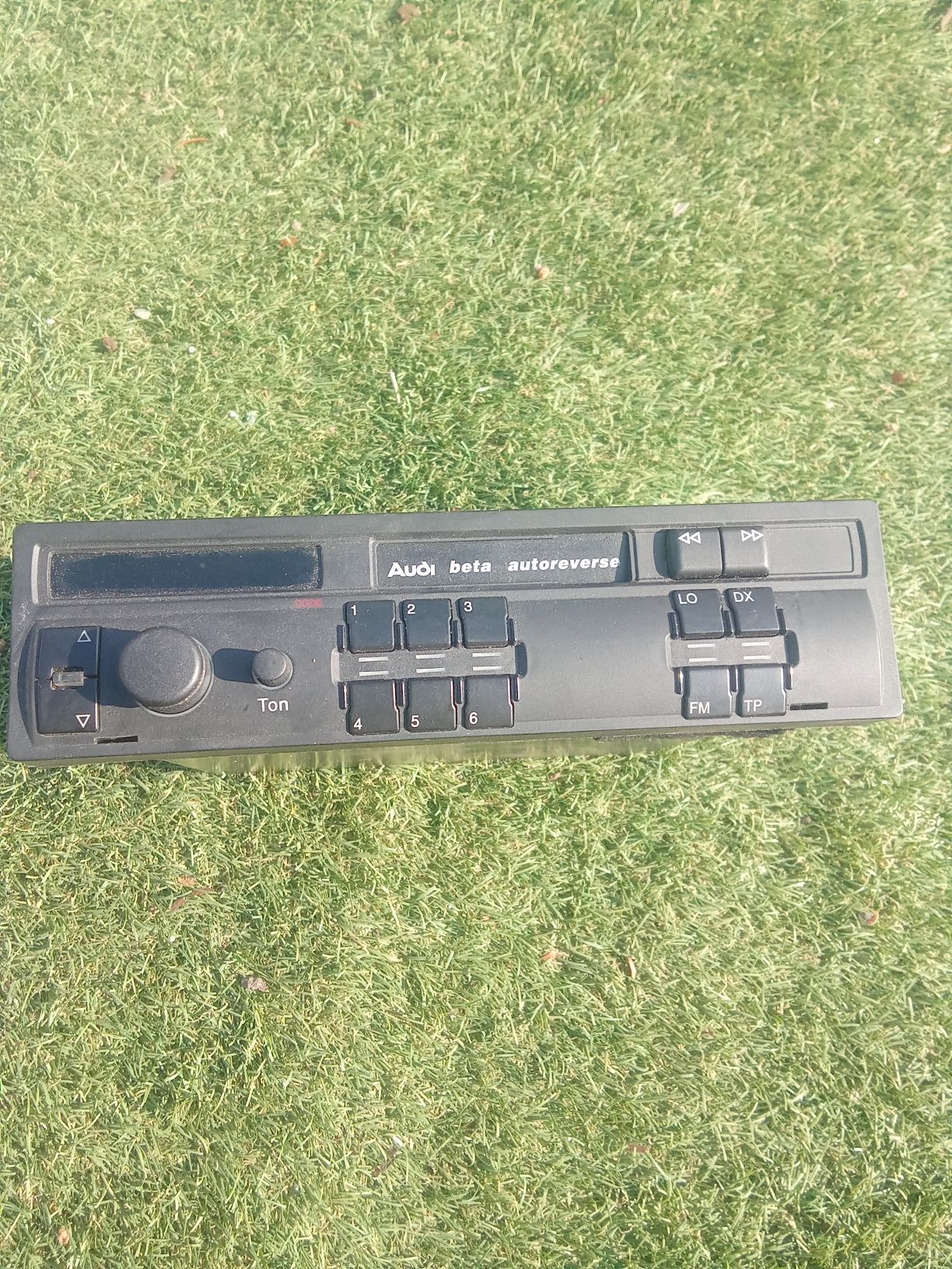 Auto radio beta auto reverse de cassete 1985