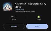 Gotowa aplikacja mobilna „AstroPath – Horoskop, Tarot, Duchowość”
