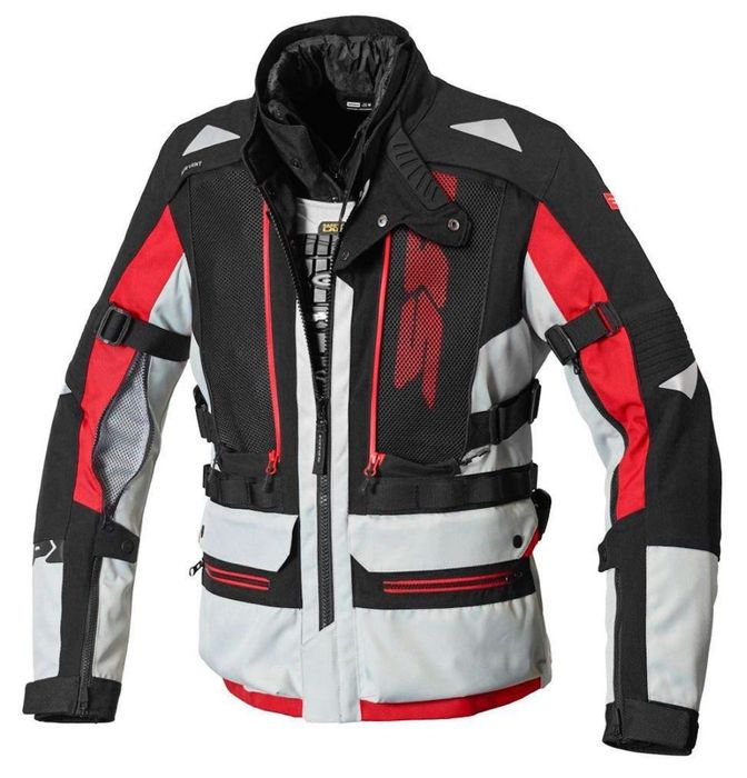 Kurtka motocyklowa SPIDI ALLROAD ICE/RED rozm XXL