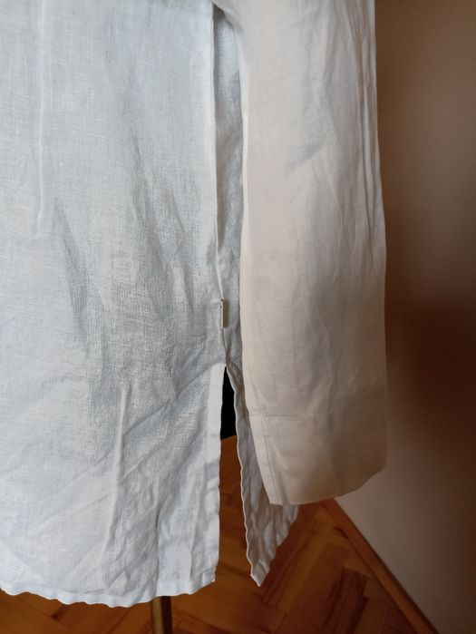 Lniana bluzka/narzutka