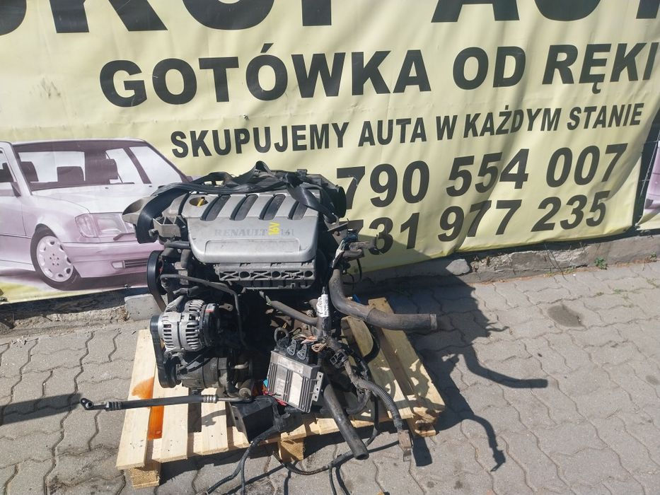Renault Laguna II  silnik kompletny z osprzętem 1.6 16v K4MD710