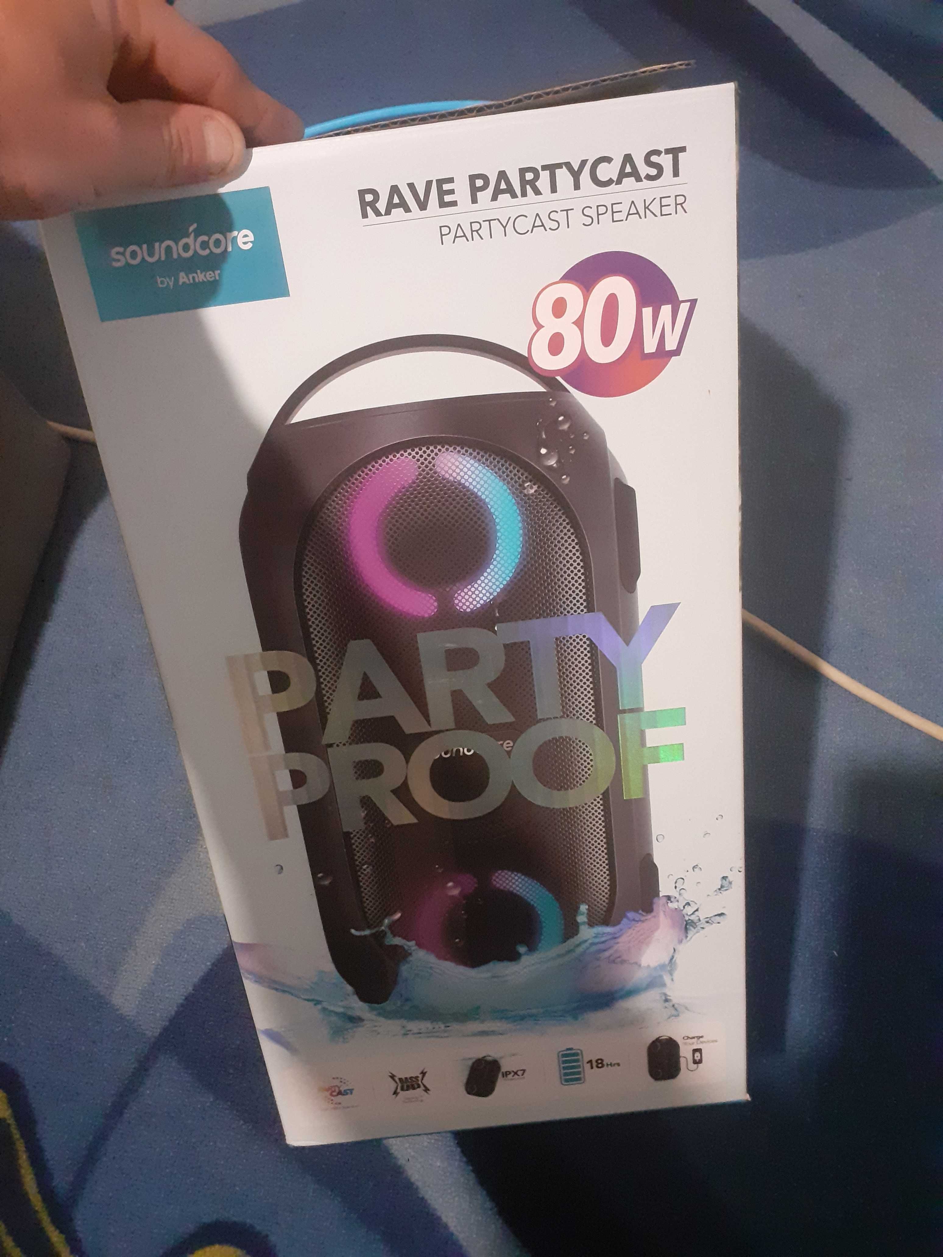 Колонка soundcore rave partycact