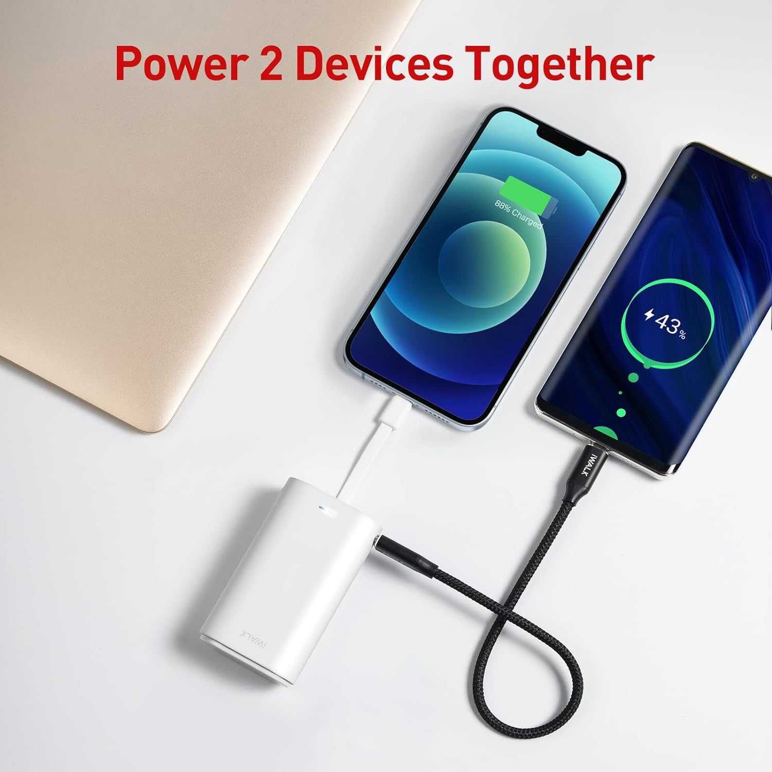 iWALK DBL10000L Powerbank magsafe 9000mAh ładowarka Lightning iPhone