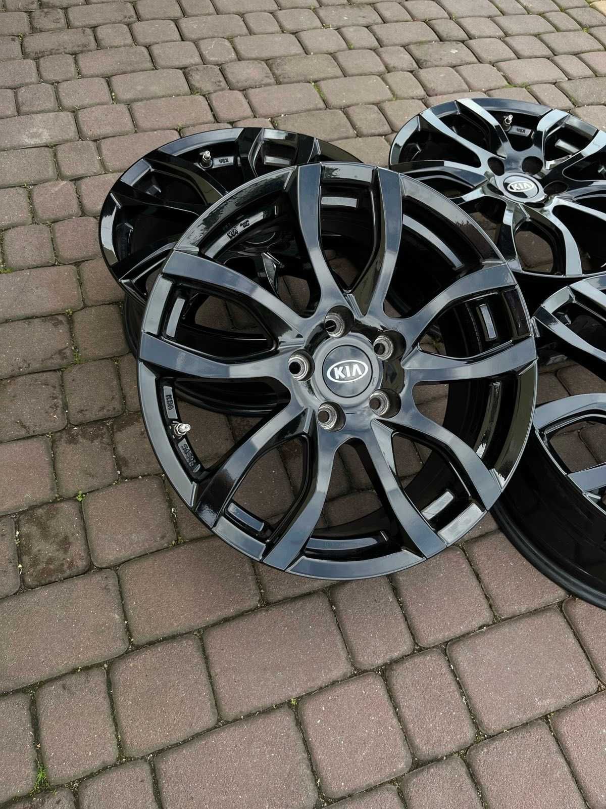 Alufelgi Kia 5x114,3 17 cal Czujniki Sorento Sportage Niro Ceed CZARNE
