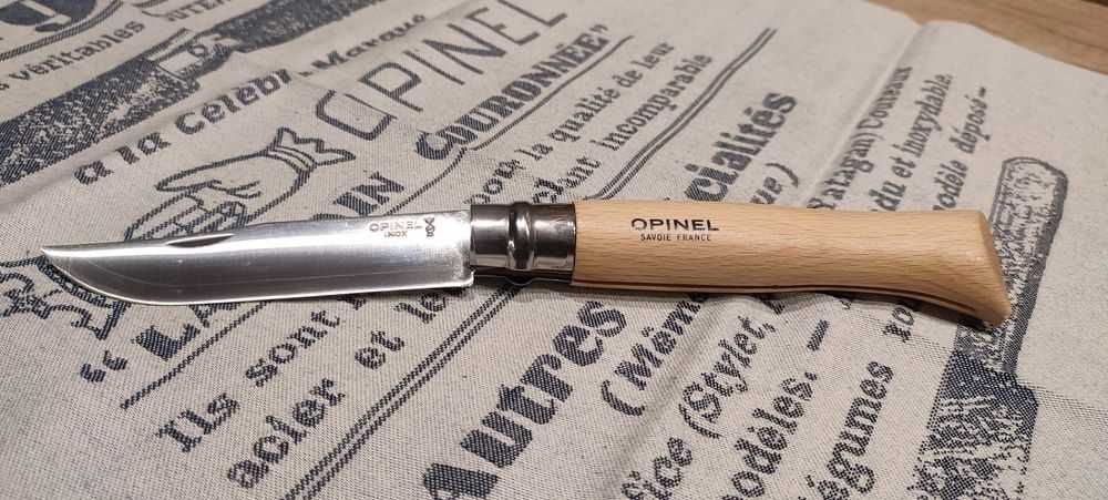 Нож Opinel 12  Франция складной острый как бритва нержавейка дерево