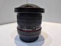 Lente Samyang 8mm 3.5 CS-II fish-eye