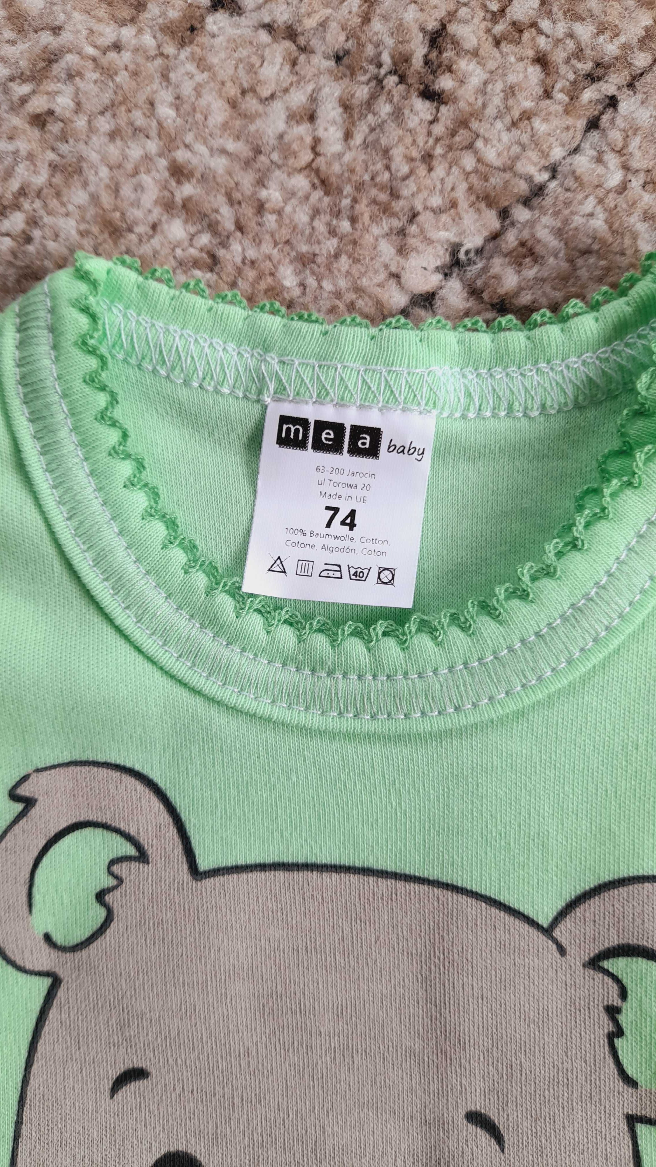 Zestaw 2 NOWYCH body rozm.74 dla chłopca